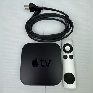 Apple TV HD Media Streamer 3rd Generation A1469 8GB with Remote, Power Cord